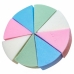 Esponjas Queijinho Color Triangular 8 Unidades - Sffumato Beauty