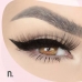 Delineador Liquido para Olhos Carbon Black - Nina Makeup